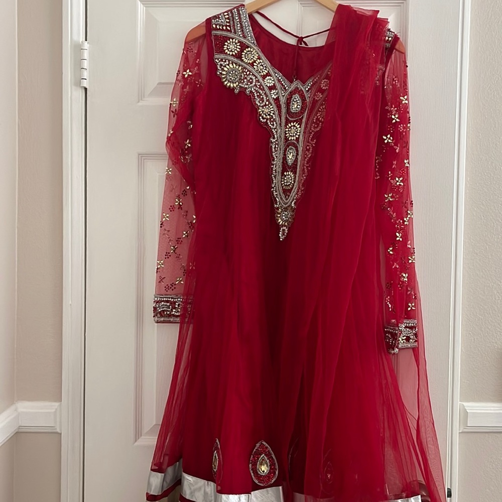 Two piece Indian Pakistani design dress